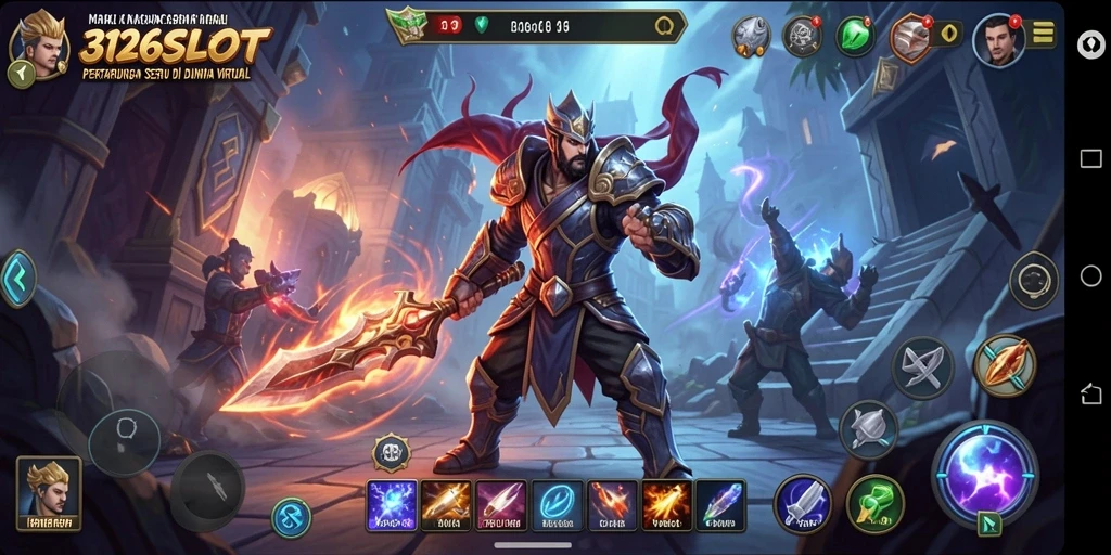 Tampilan aksi seru dalam <strong>3126SLOT</strong> saat pertarungan berlangsung.