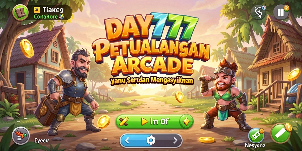 Screenshot main DAY777 menunjukkan gameplay seru dan penuh tantangan.