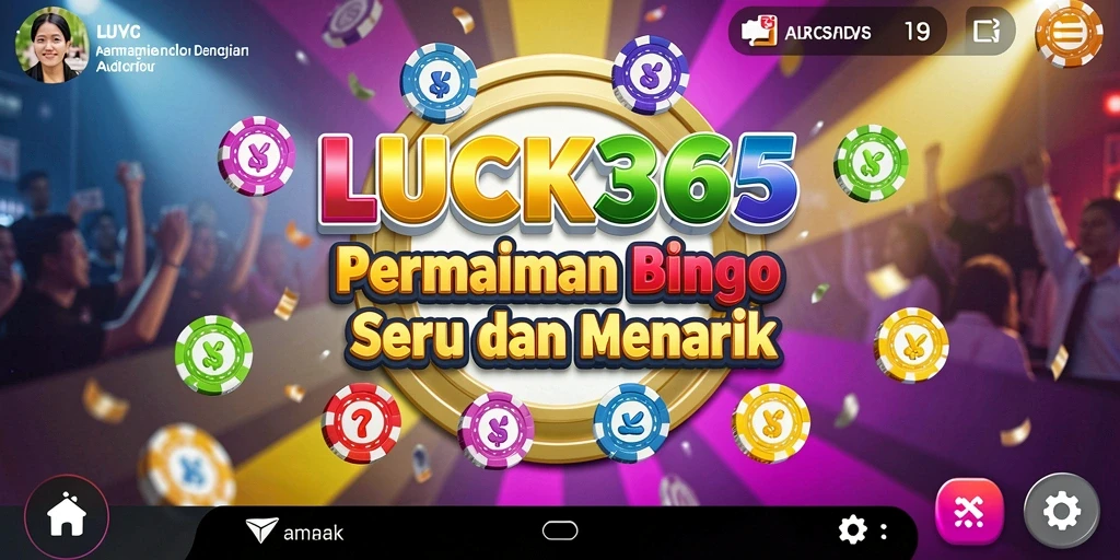 Tampilan screenshot gameplay Bingo LUCK365 yang seru.