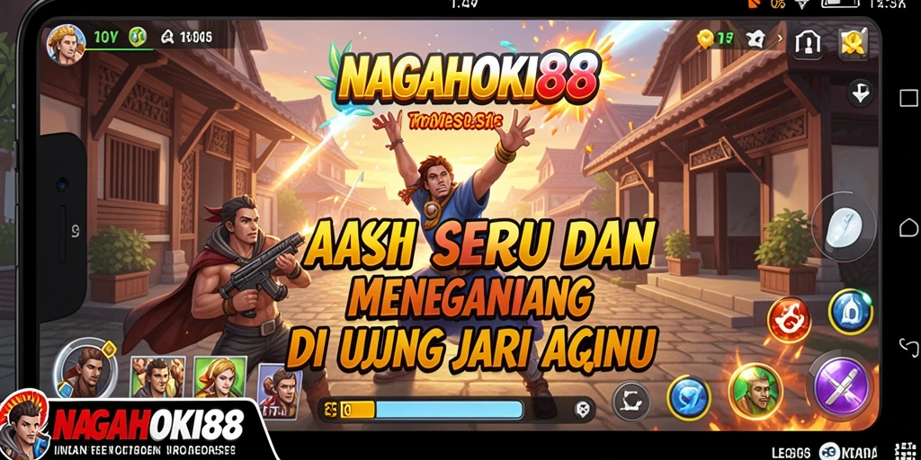 Tampilan menegangkan dari gameplay NAGAHOKI88 yang seru.