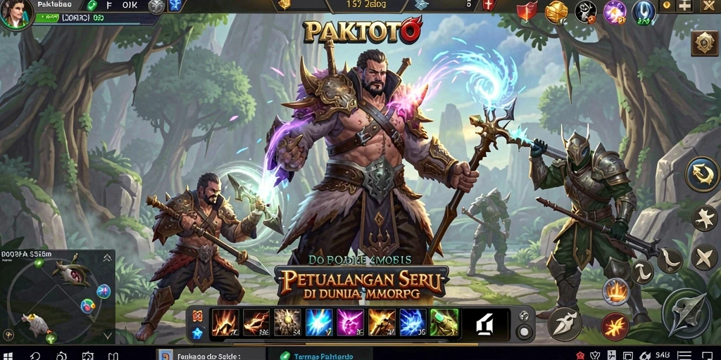 Tampilan gameplay PAKTOTO dengan grafik menawan dan karakter yang dinamis.