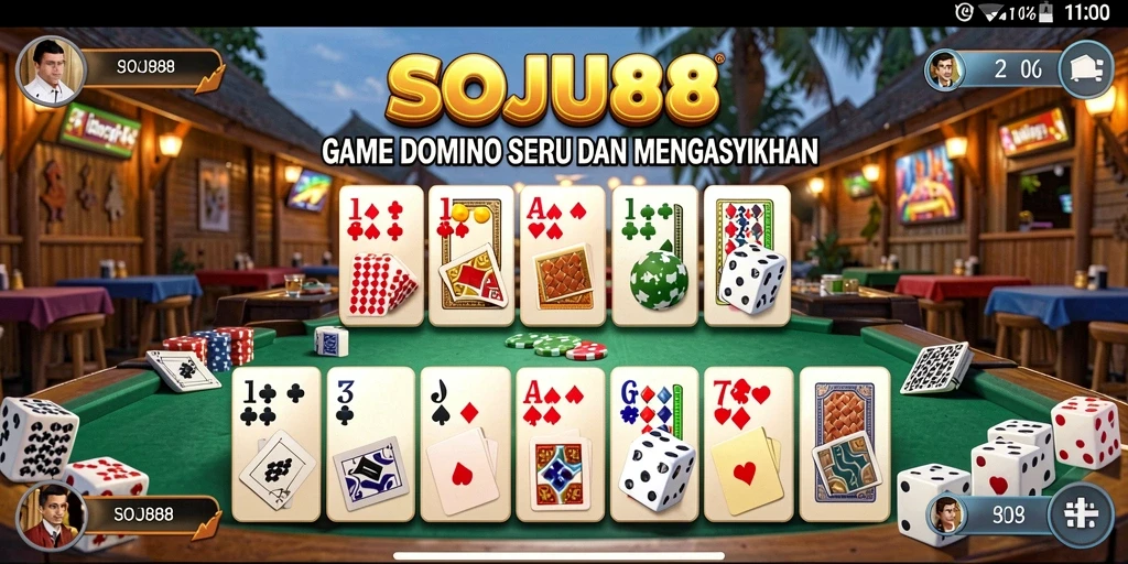 Tampilan gameplay seru dari SOJU88 yang menarik.