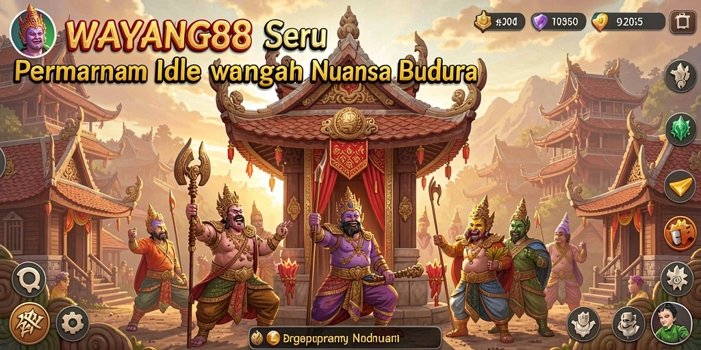 Tampilan gameplay WAYANG88 yang menarik dan penuh warna.